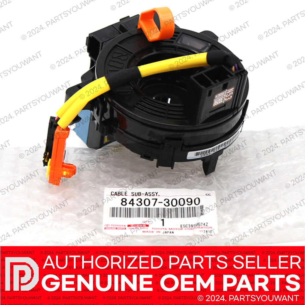 GENUINE Toyota Lexus Scion OEM Spiral Cable with Sensor 84307-30090 / 8430730090