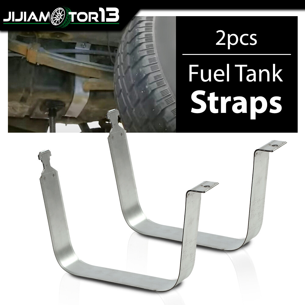 Pair Fuel Tank Straps Fit For Chevy Silverado GMC Sierra 1500 2500 3500 99-19