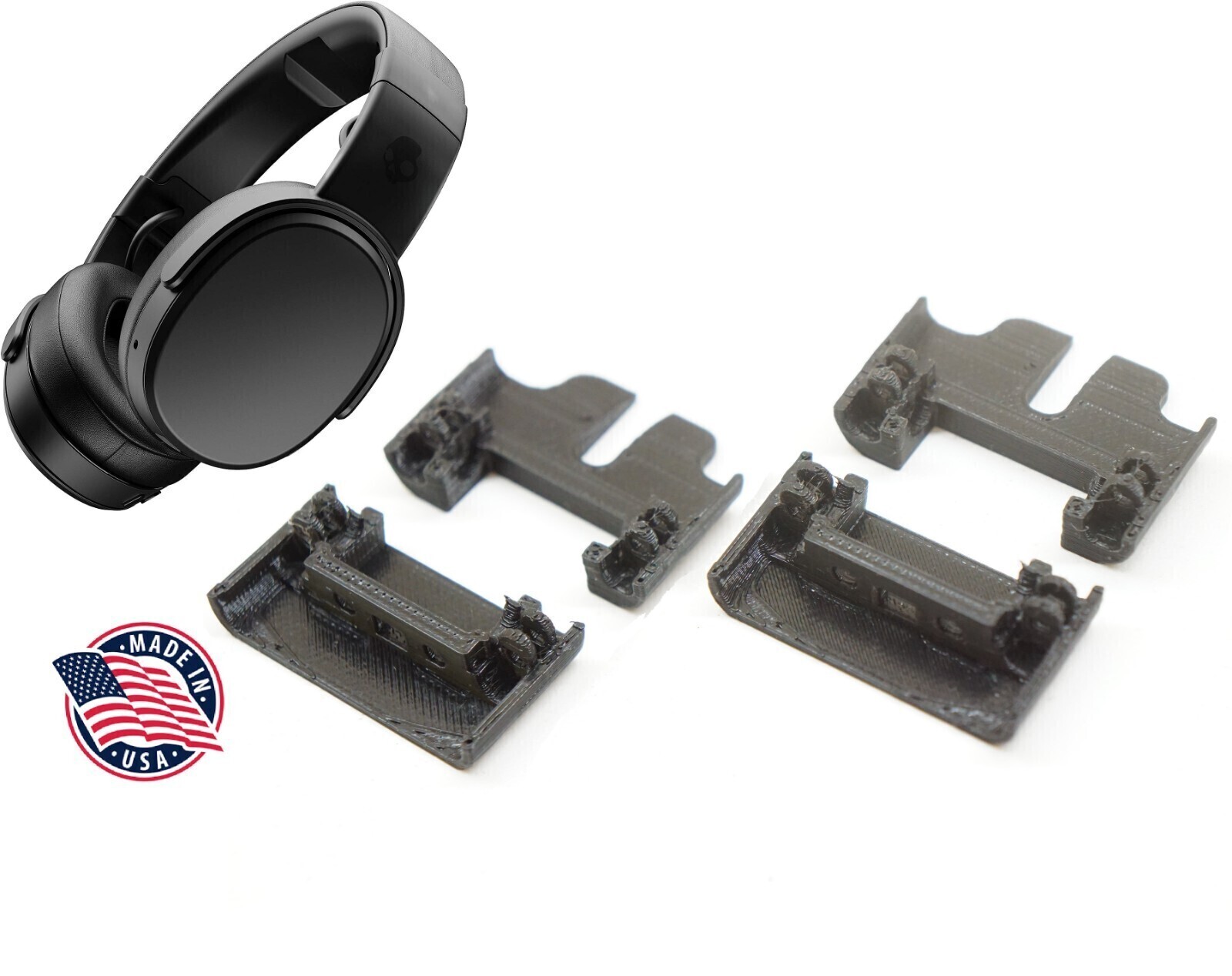 X-Strong Replacement Hinges for SkullCandy Crusher Wireless Headphones Hinge