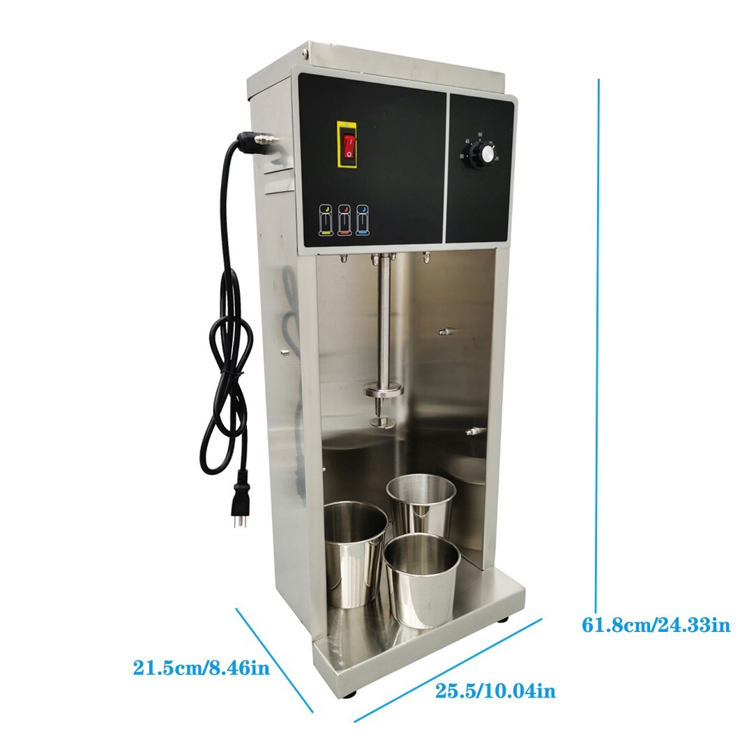 Electric Ice Cream Blender Auto Ice Cream Mixer Machine Milkshake Mixing Machine