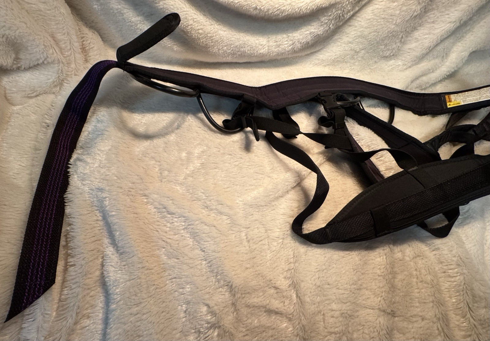 REI® Vintage 90’s Mountain Rock Climbing Harness - Women's Small Teal Purple