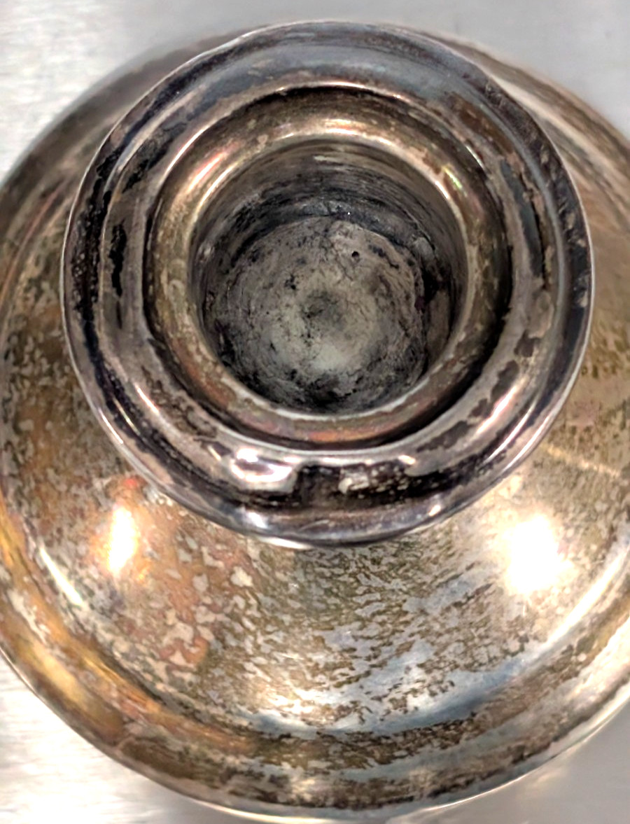 VTG GORHAM STERLING SILVER WEIGHTED CANDLESTICK HOLDER #838~ 3 1/8” High- 238g.