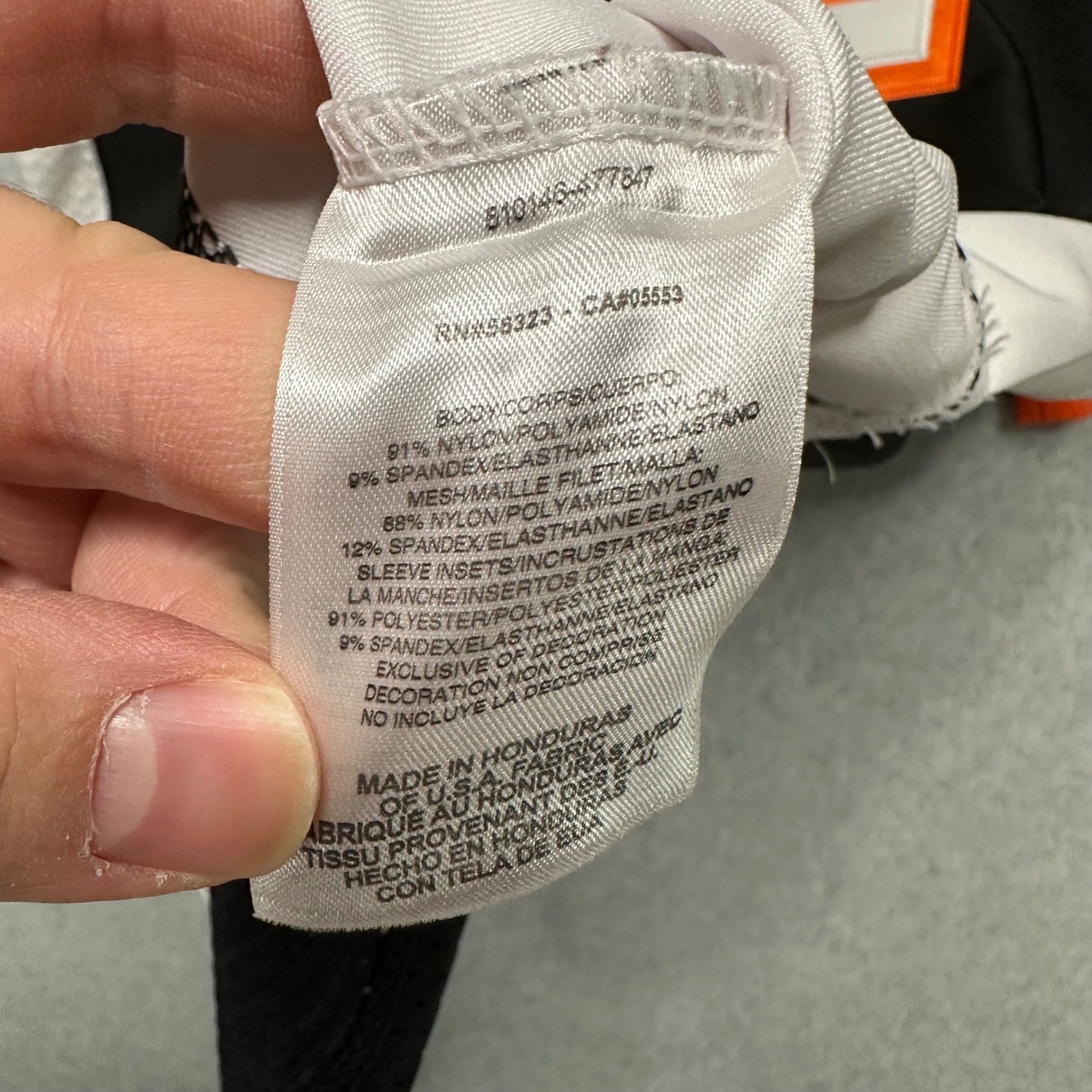 Nike Cincinnati Bengals Giovani Bernard 25 Elite On Field Jersey Mens 40 Medium