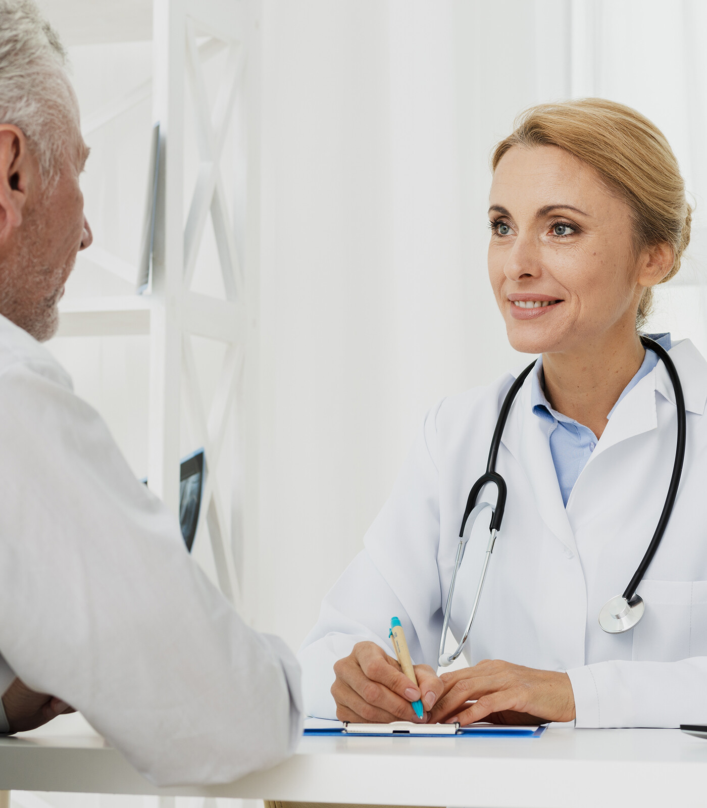 HEEDFIT Professional Lab Coat for Women, Men Poly Cotton 37-Inch FREE SHIPPING!