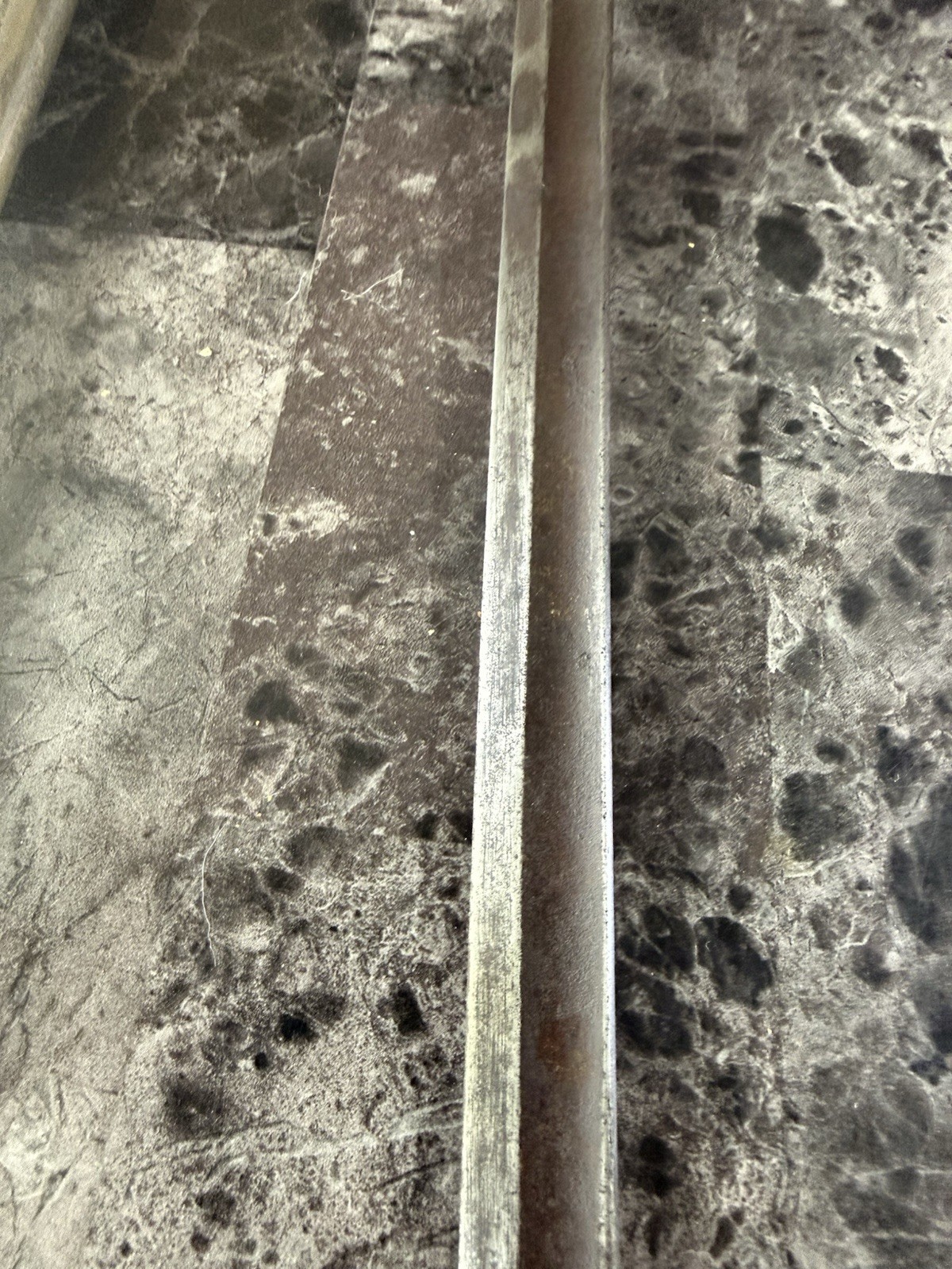 Model 1872 Springfield US Officer Sword Brass Guard with Nickel Scabbard