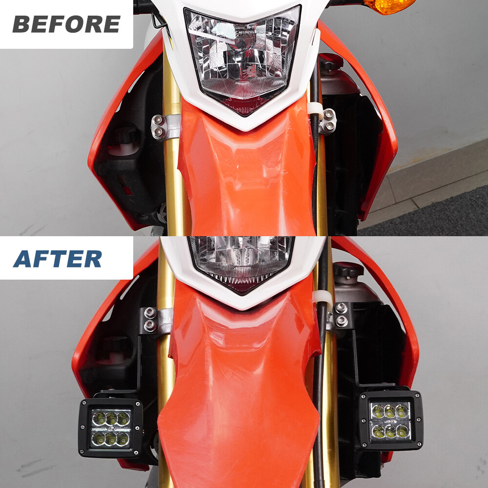 Fit For Honda CRF250L/Rally 2012-2020 Motocycle Auxiliary Light Bracket Mount