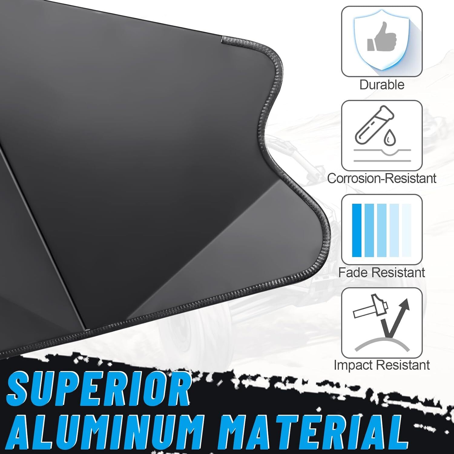 For 2020-2024 CFMOTO ZFORCE 950 Lower Door Half Panel Inserts 2 Doors Aluminum