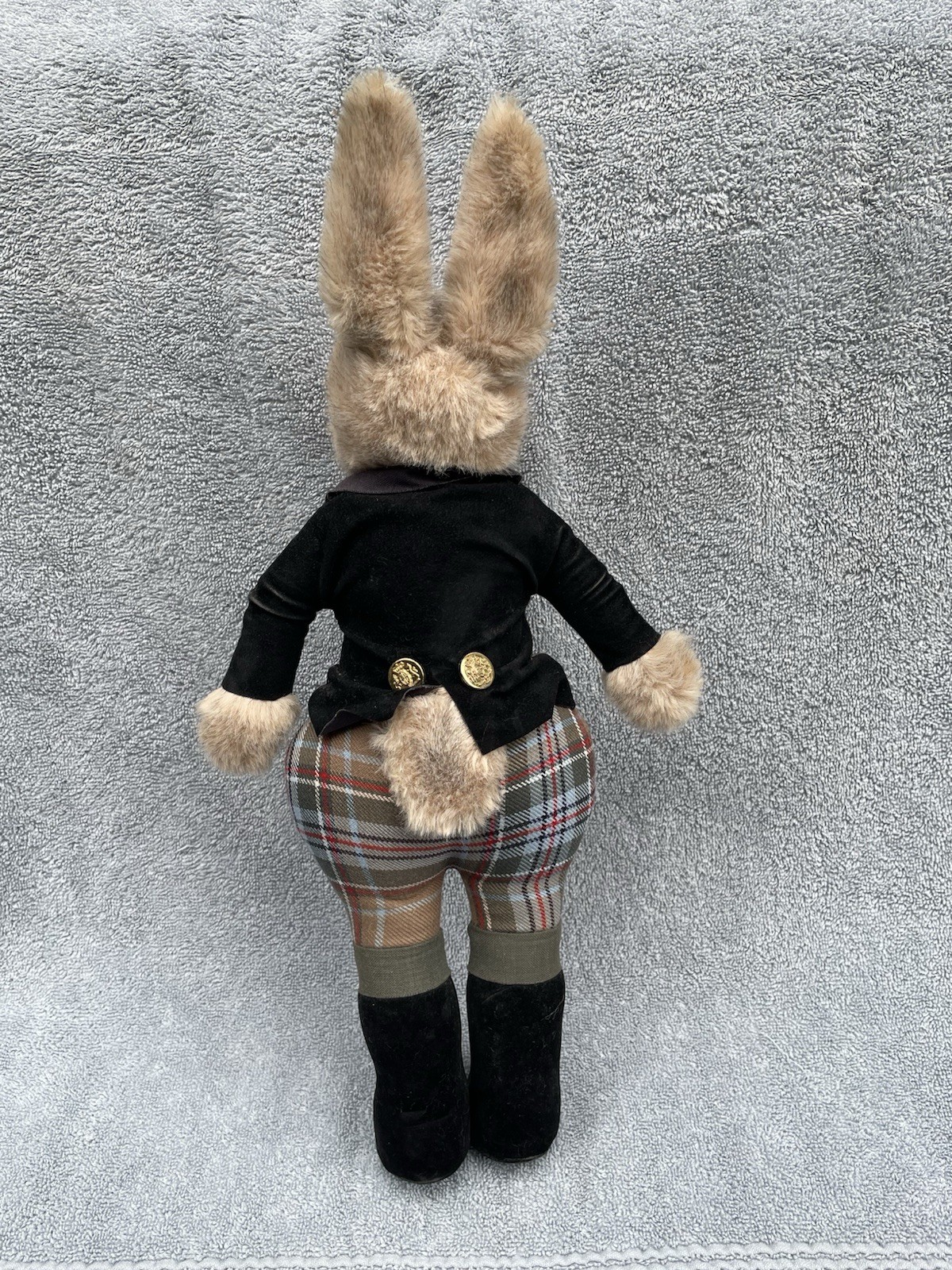 1982 LITTLE FOLK Bunny Rabbit Tiverton Devon England 16-1/2” PLUSH G. McBride