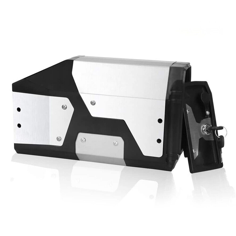 4.2L Motorcycle Tool Box Silver For BMW R1200GS LC Adventure R1250GS ADV F850GS