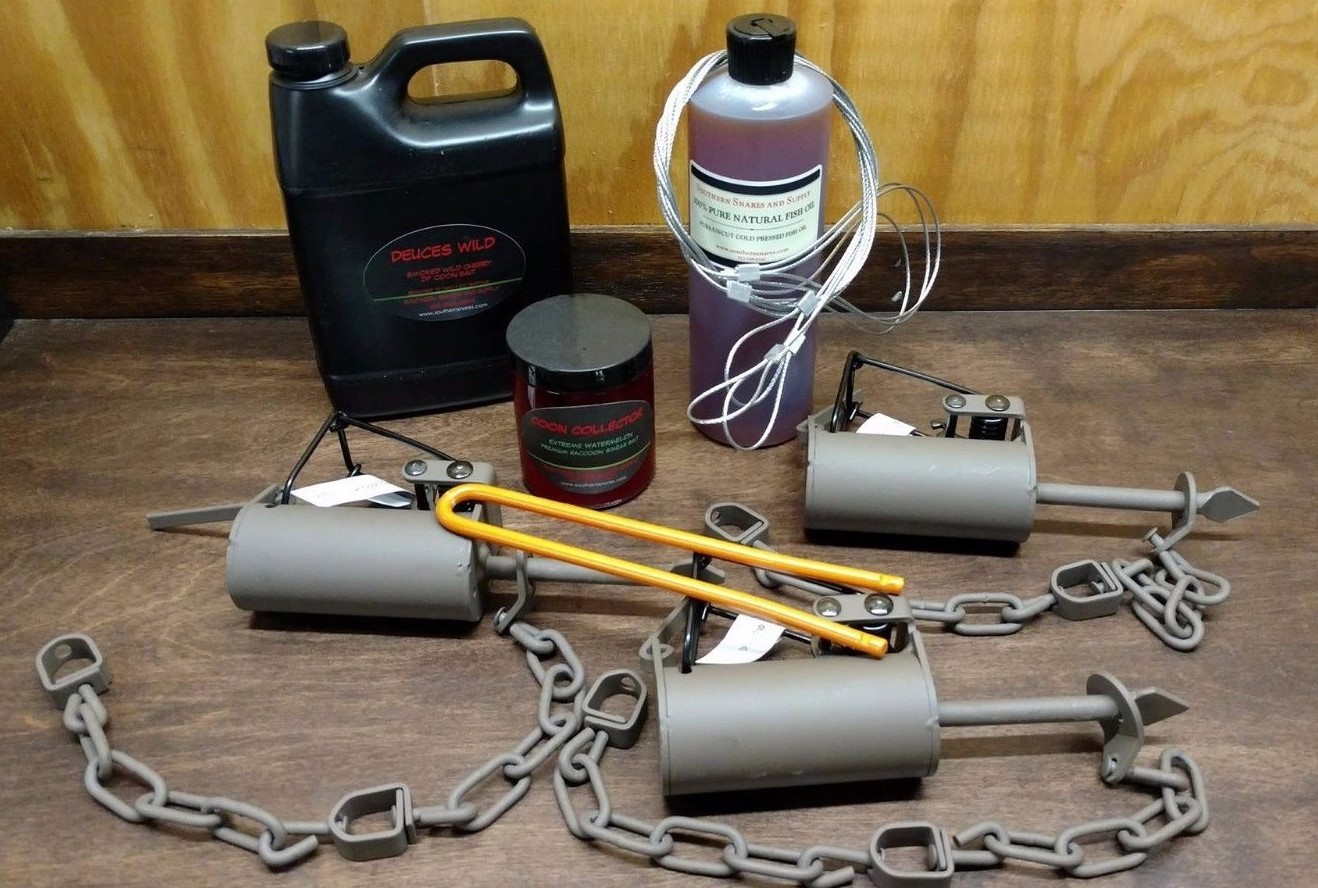 3 Duke Dog Proof Trapping Kit Dog Proof Traps Raccoon Trapping Duke