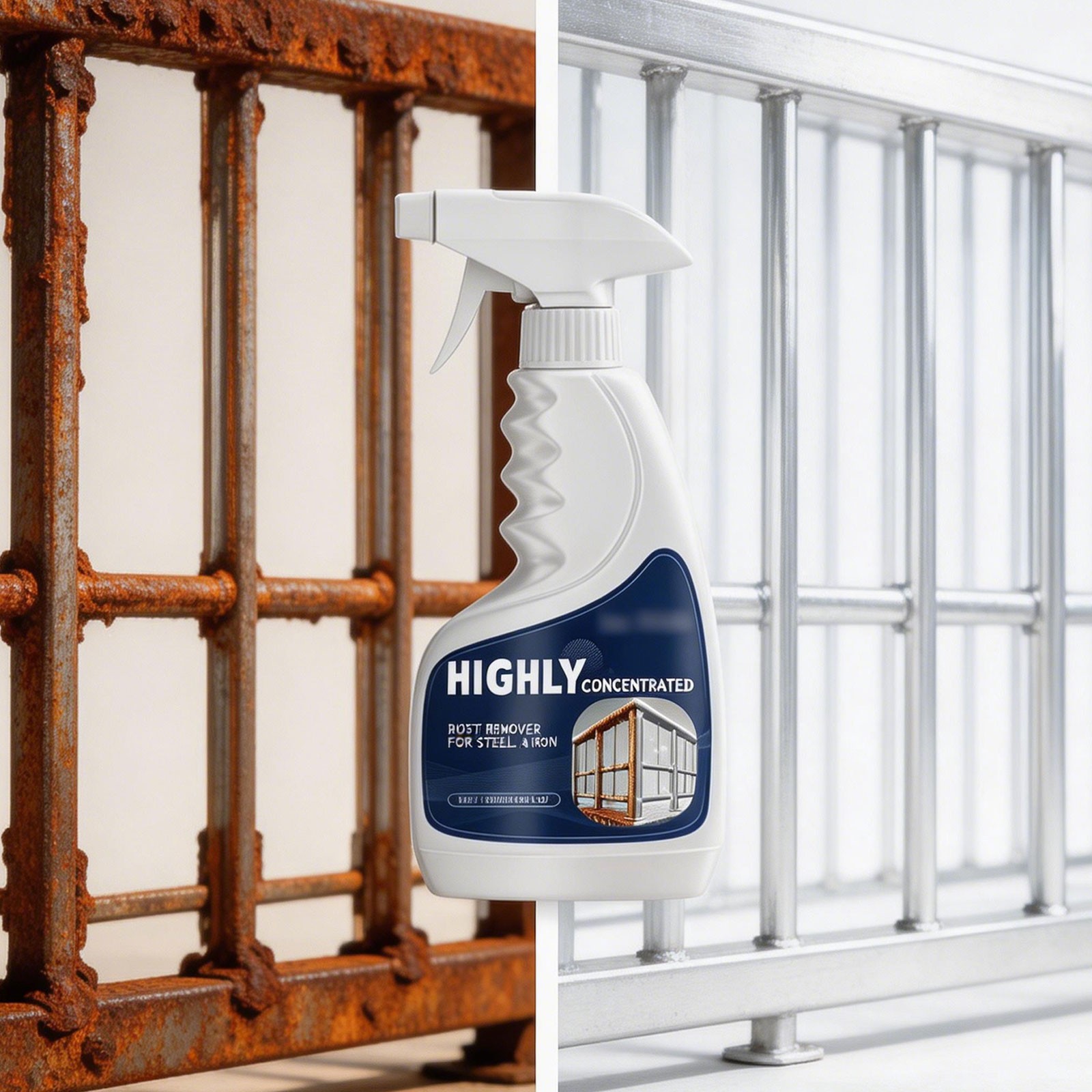 Industrial ﻿Highly Concentrated Rust Remover 120ml For Steel & Iron HOT 2026