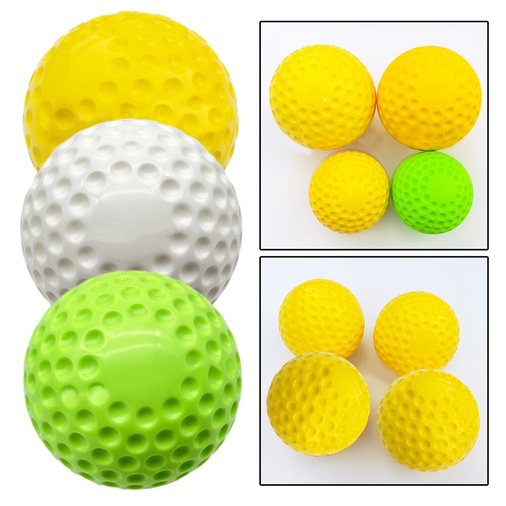 9 or 12inch Dimpled Baseball Softball for Pitching Machine Batting Practice