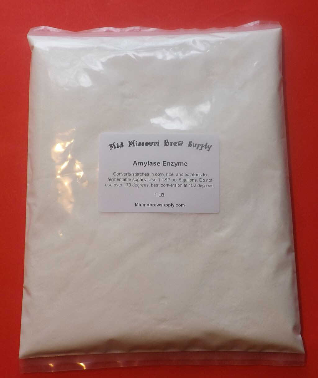 Amylase Enzyme 1 lb. Free Shipping