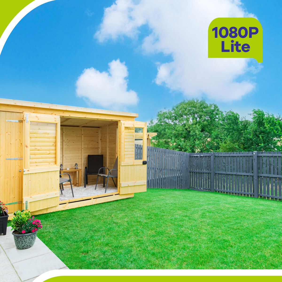 SANNCE 5in1 8CH DVR 1080P Security Camera System CCTV Outdoor EXIR Night Vision