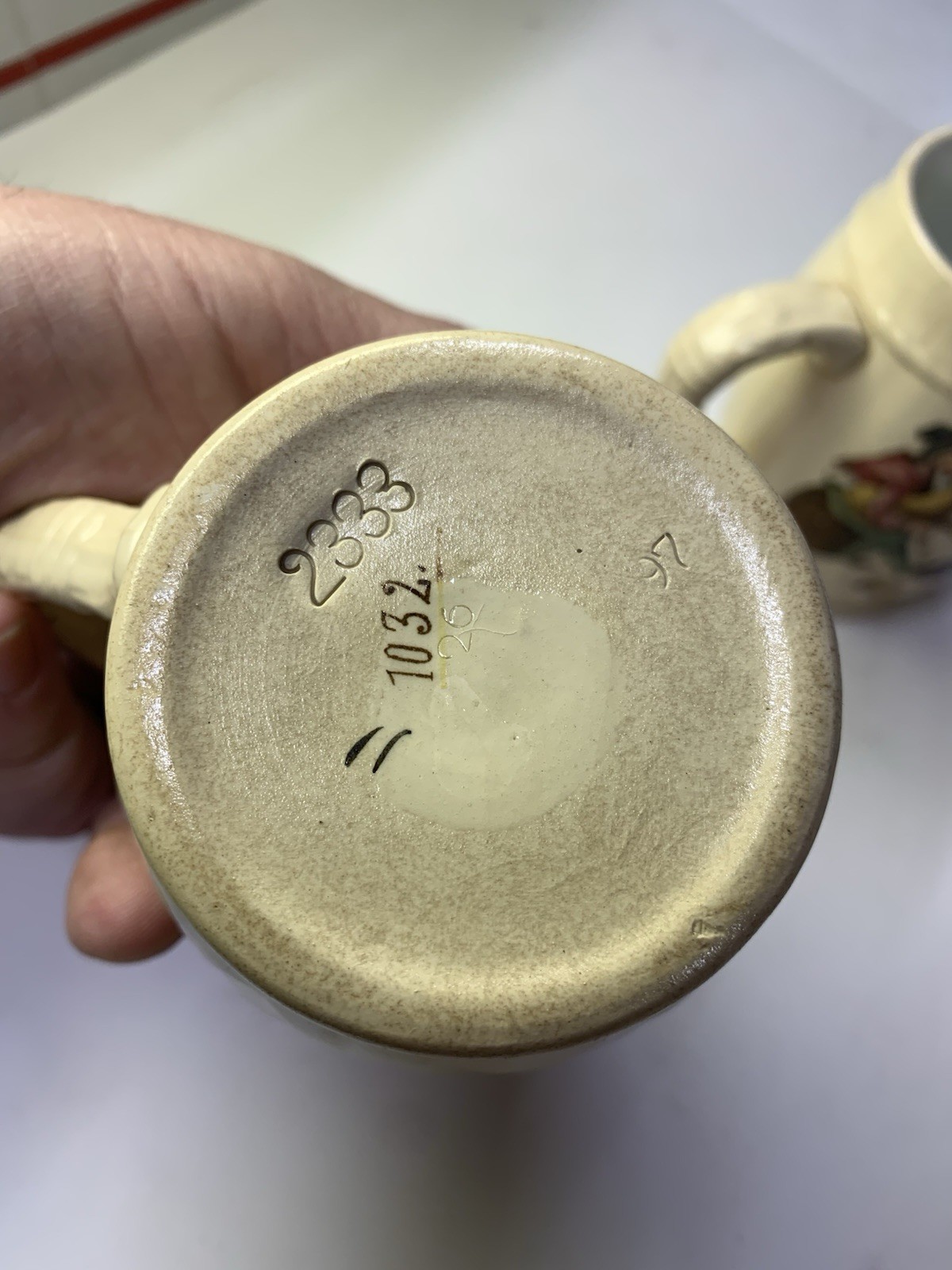 Antique Villeroy & Boch Mettlach Jug Mug Gnomes Read Description Geschutzt?