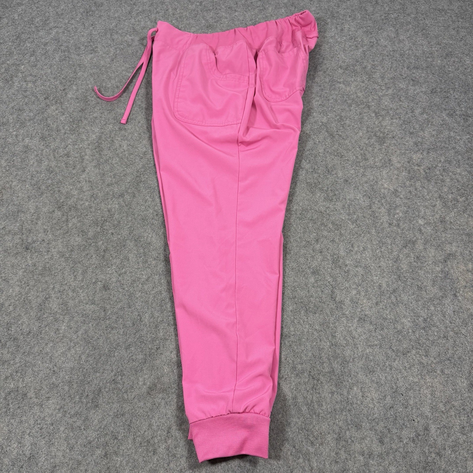 Heart Soul Scrubs Pants Women's Size Large Petite (Actual Fits W34xL29) Hot Pink