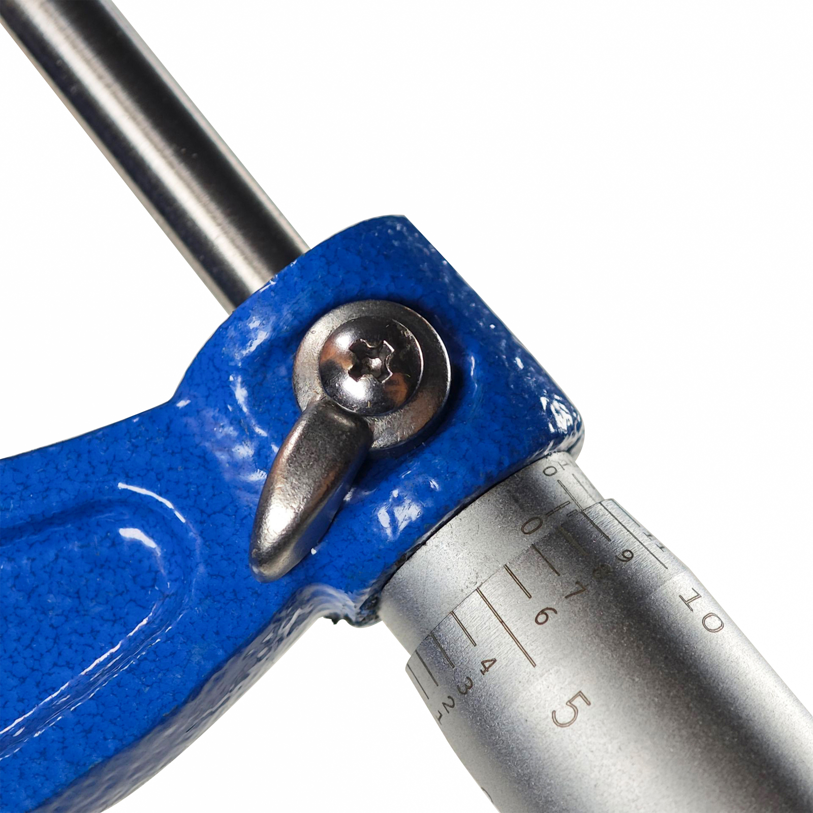 HFS 0-4"x0.0001"4pc Premium Outside Micrometer Set Solid Metal Frame Carbide Tip