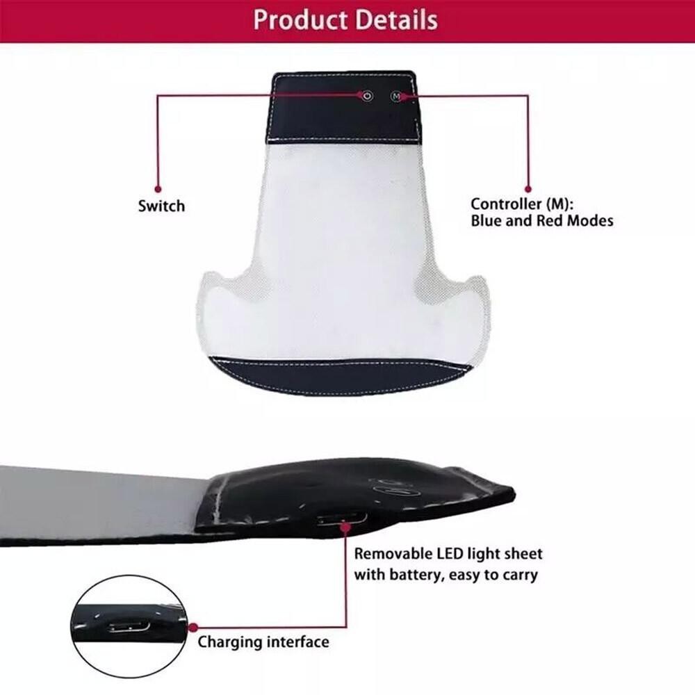 US 650nm Red LED Light Therapy Hat Hair Loss Treatment Cap Hair Growth Regrowth