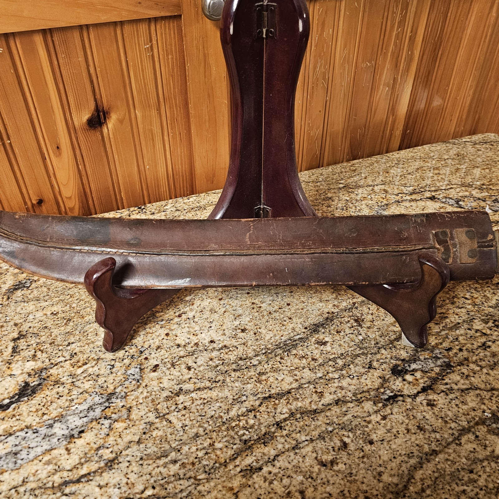 Vintage Collins & Co. Legitimus No 13 Large Knife With Sheath USA