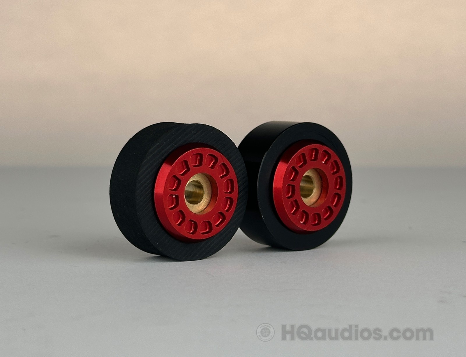 Pair of Pioneer RT-707/701 Pinch Rollers – Precision Replacement –Red–1Yr WRT