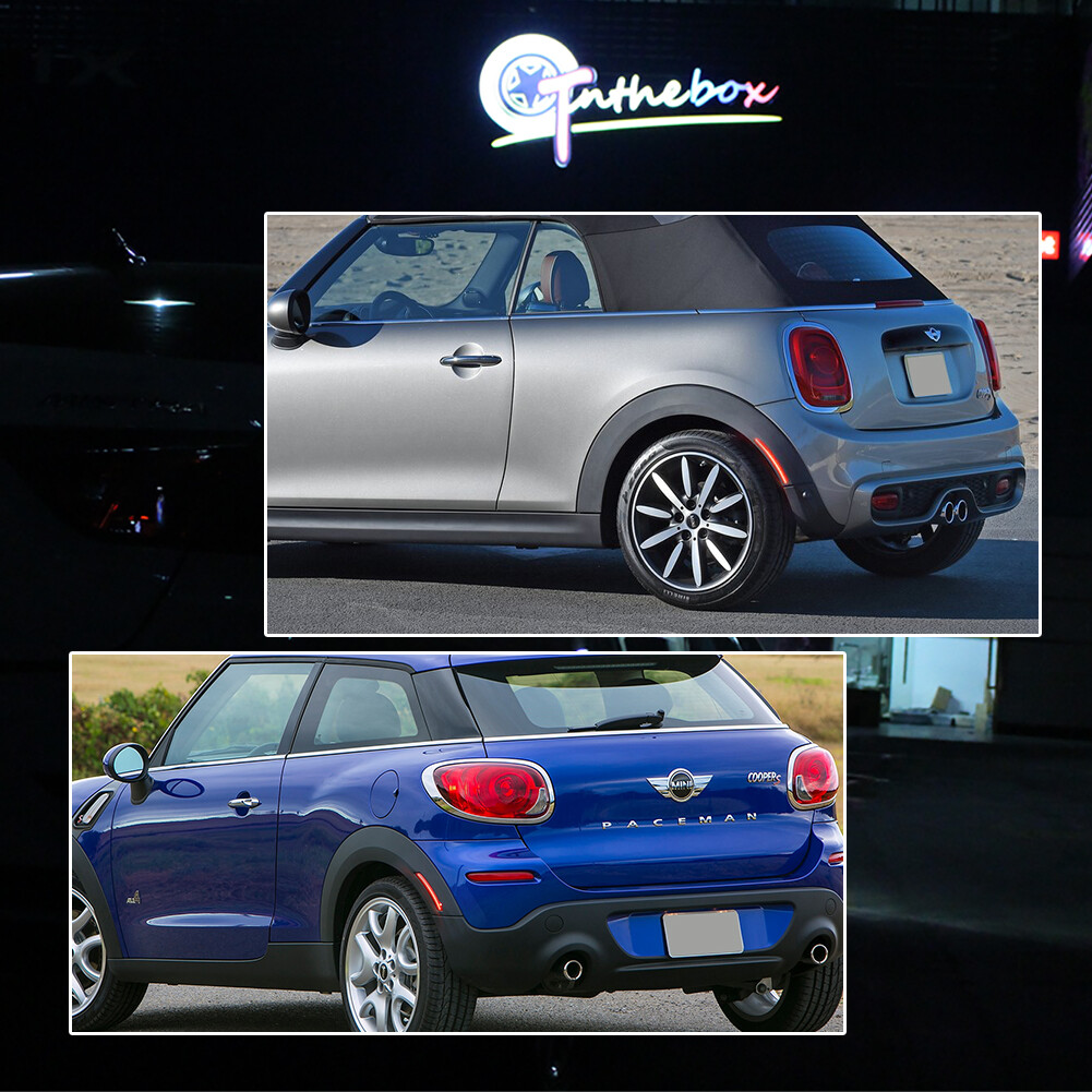4x For Mini Cooper R55 R56 R57 R58 R59 R60 R61 Front Rear LED Side Marker Lights