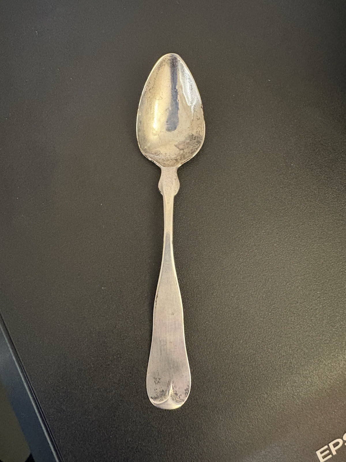 Lowell & Senter Coin Silver teaspoon Portland Maine