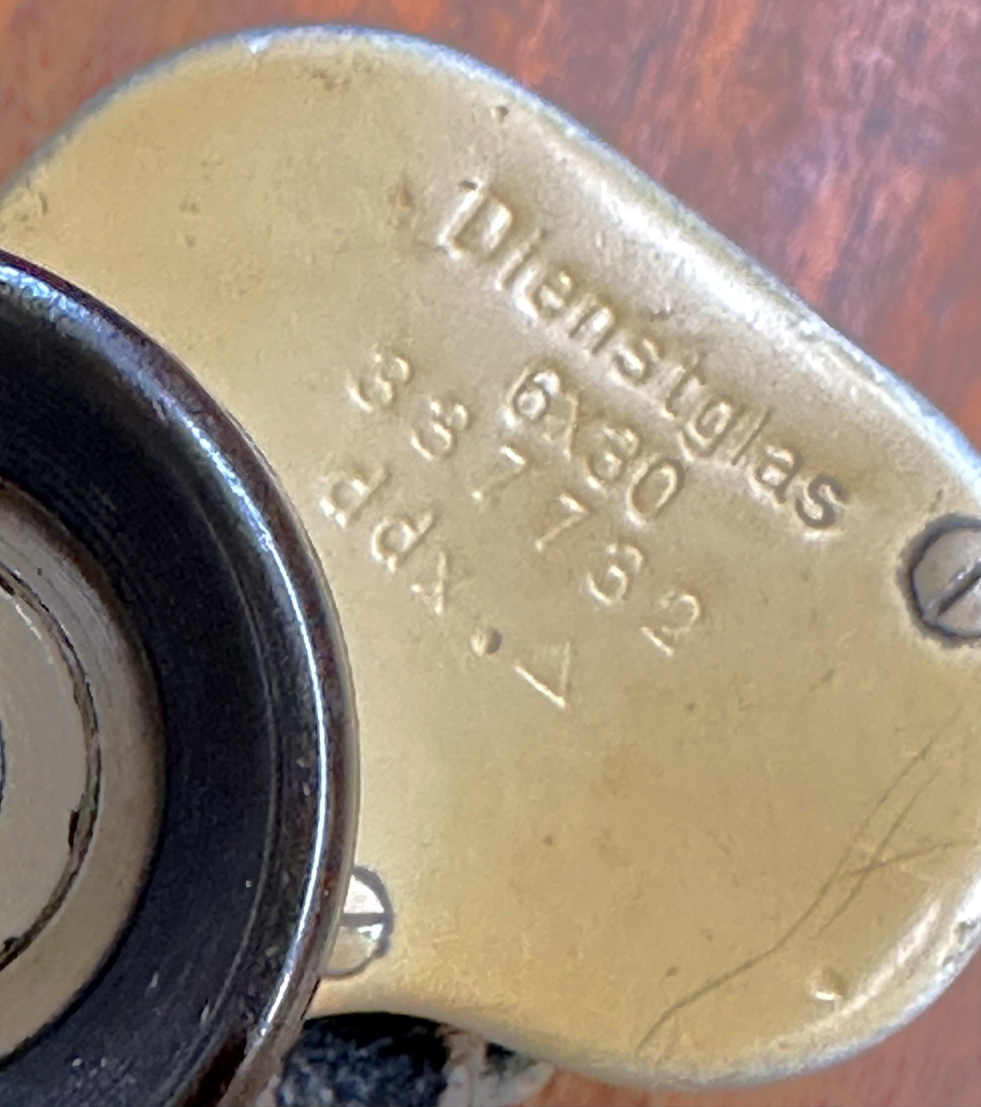 Dienstglas 6x30 DDX Desert Tan German Infantry WWll Binoculars SN 337732