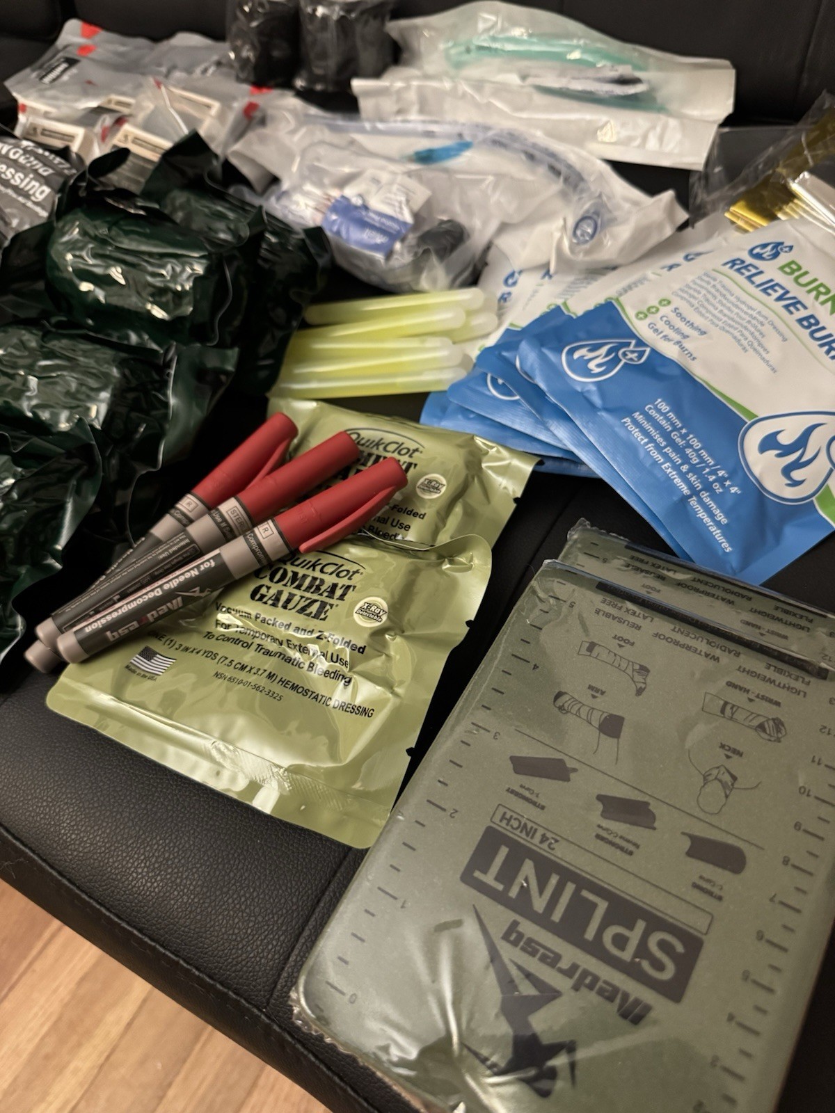 W1 Combat Casualty Squad Rescue Bag (FULLY STOCKED And UNEXPIRED)