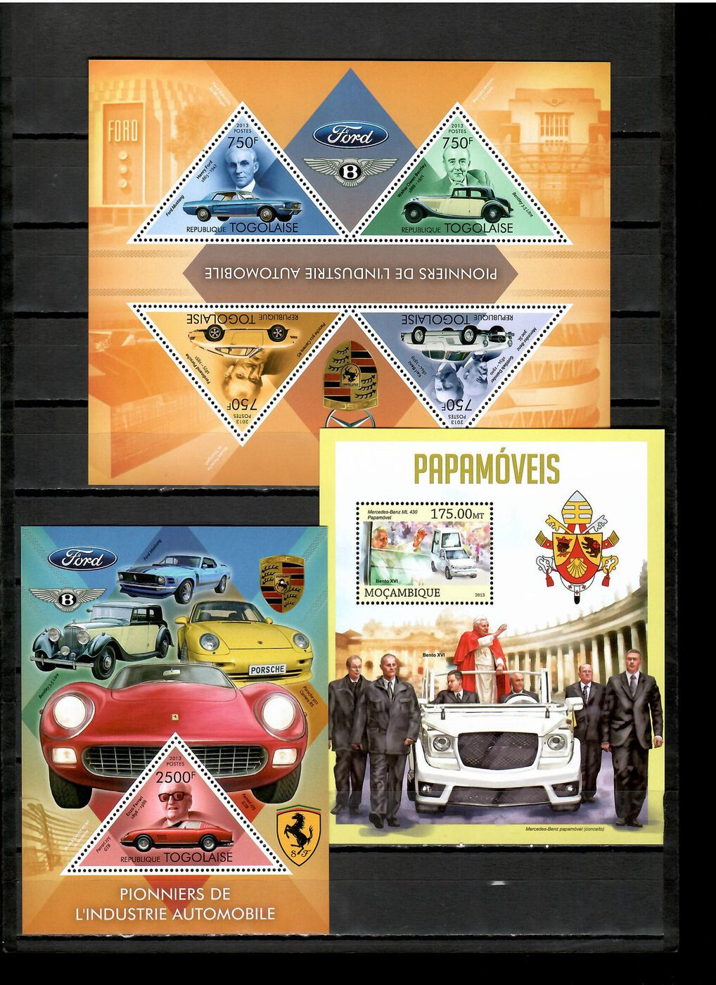 CARS / AUTOMOBILES [Pt.2] Collection 60 s/s Michel CV 707.50€ MNH #CNA424