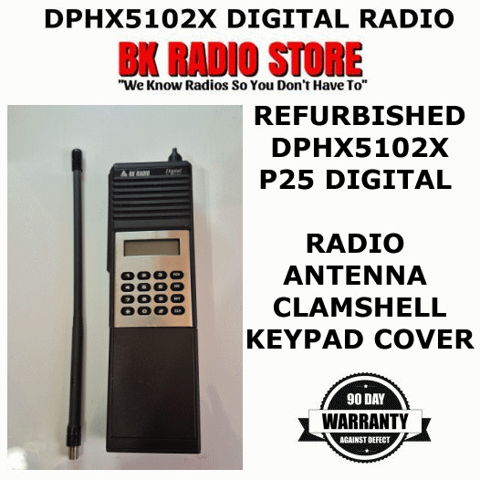 BK DPHX5102X DIGITAL PORTABLE REFURBISHED CAL FIRE PROGRAMMED