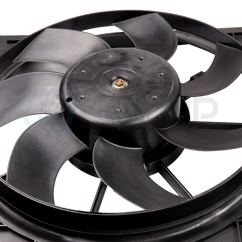 Radiator Condenser Cooling Fan Assembly For 2009 2010-2013 Volkswagen Jetta