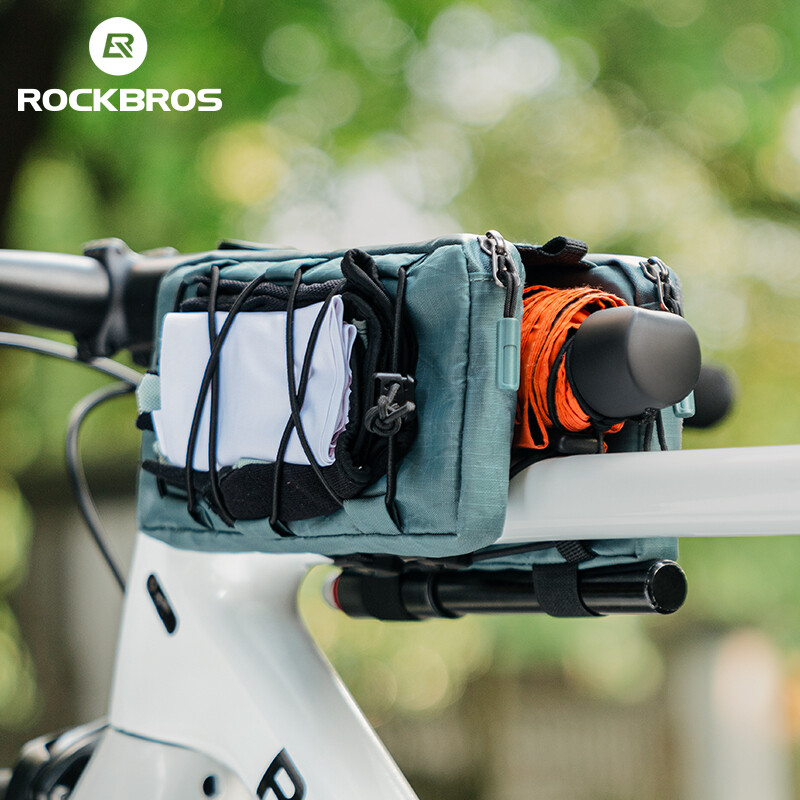 ROCKBROS MTB Road Front Bicycle Crossbar Bike Frame Small Pannier Saddle Bag 1L