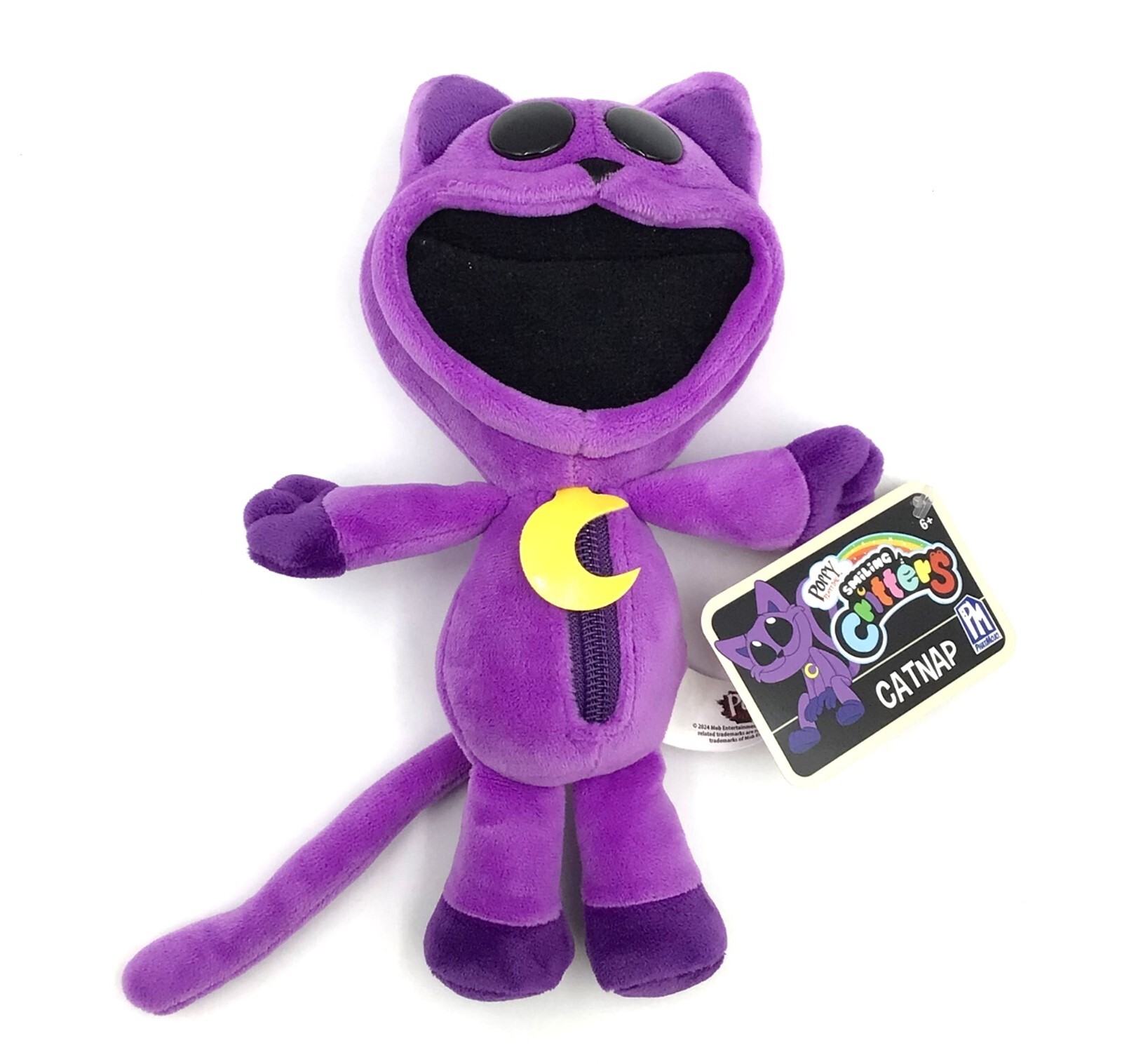 Poppy Playtime Smiling Critters 8" Catnap  Soft Plush New With Tag