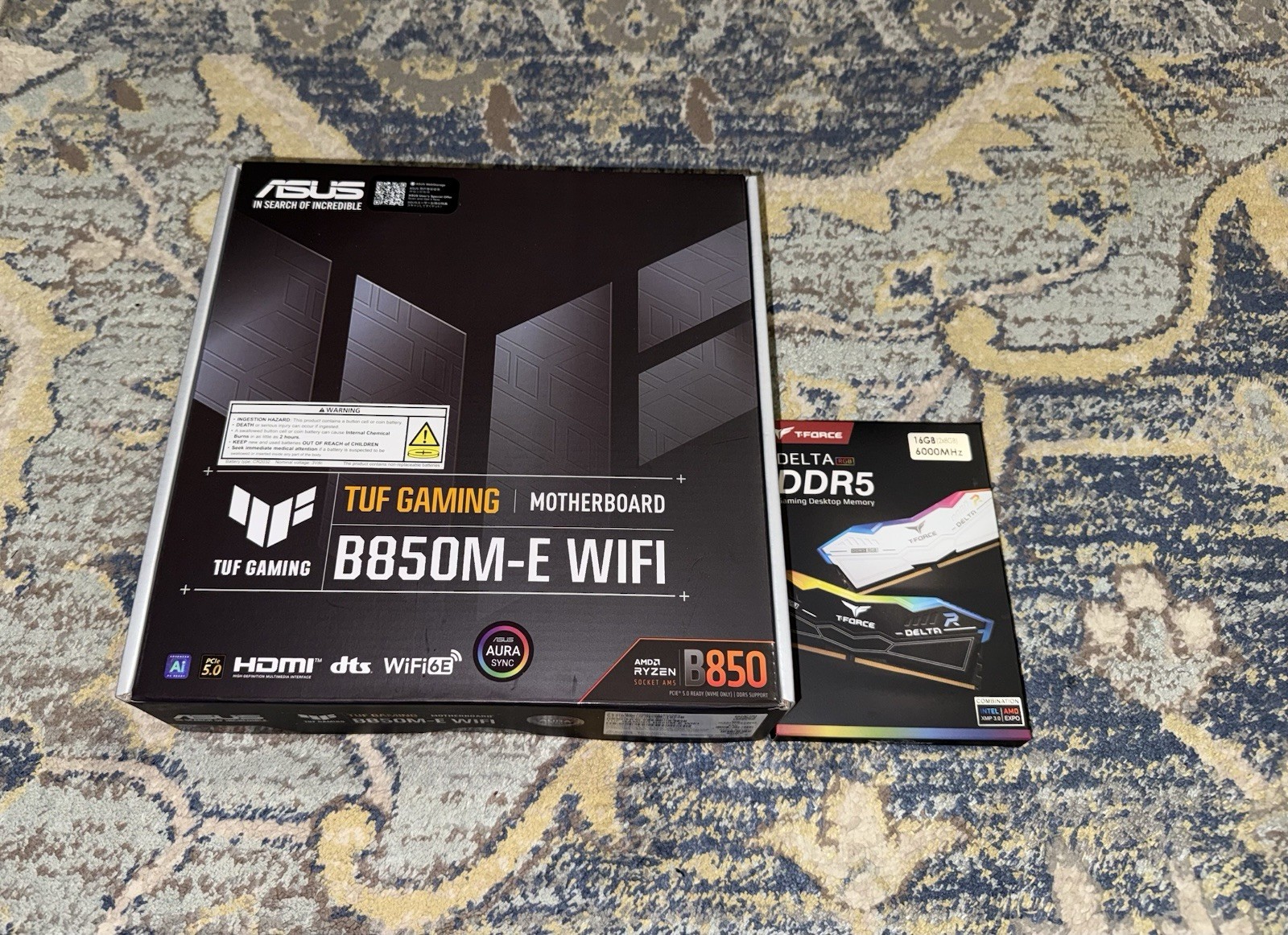 16GB DDR5 RAM + MOTHERBOARD COMBO