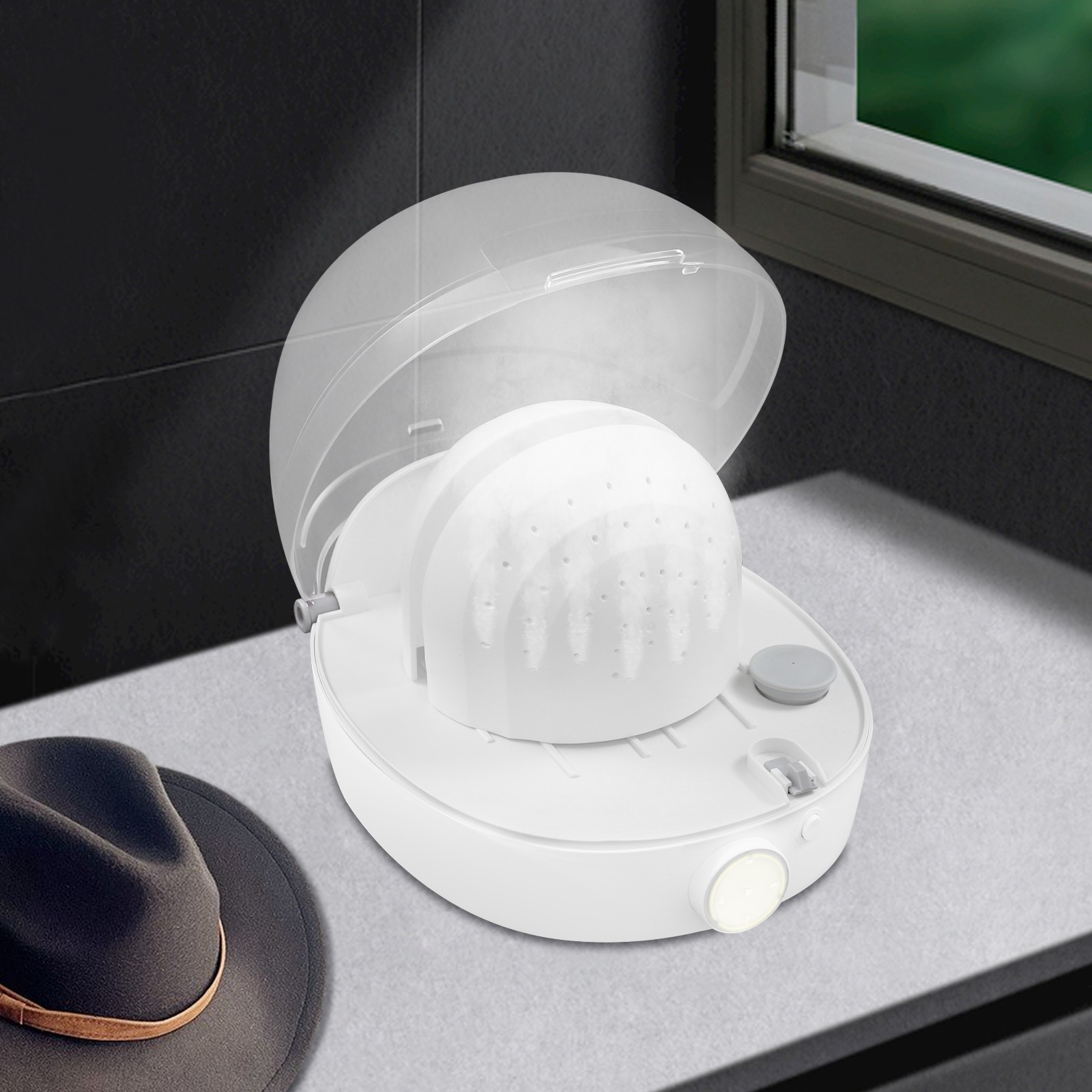 Cap Care Machine for Iron and Dry Restore Misshapen Hat/Cap Natural Shape 1000W