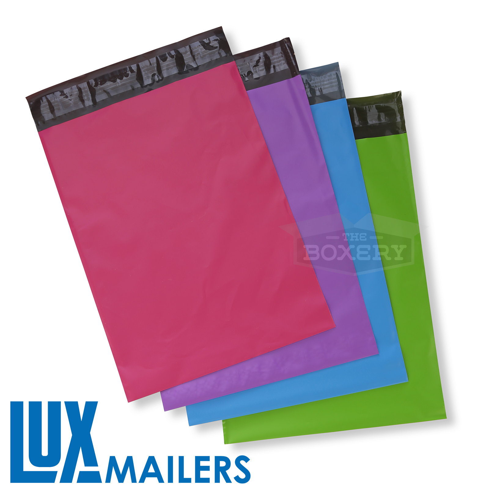 100 - 10x13 BLUE POLY MAILERS ENVELOPES BAGS - 2.5MIL from The Boxery