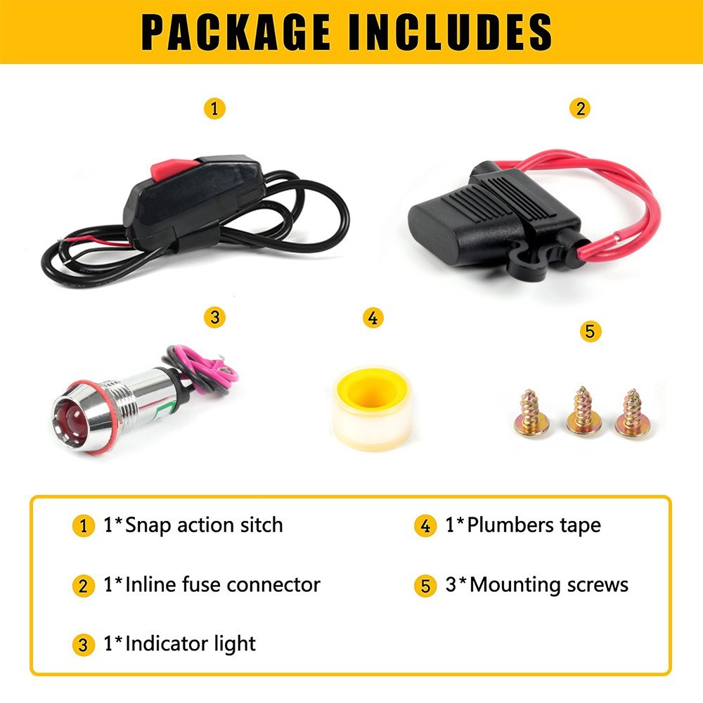 Aluminum Electric Line Lock / Brake Line Lock Kit Drag Racing / Hill-Hold 12–24V