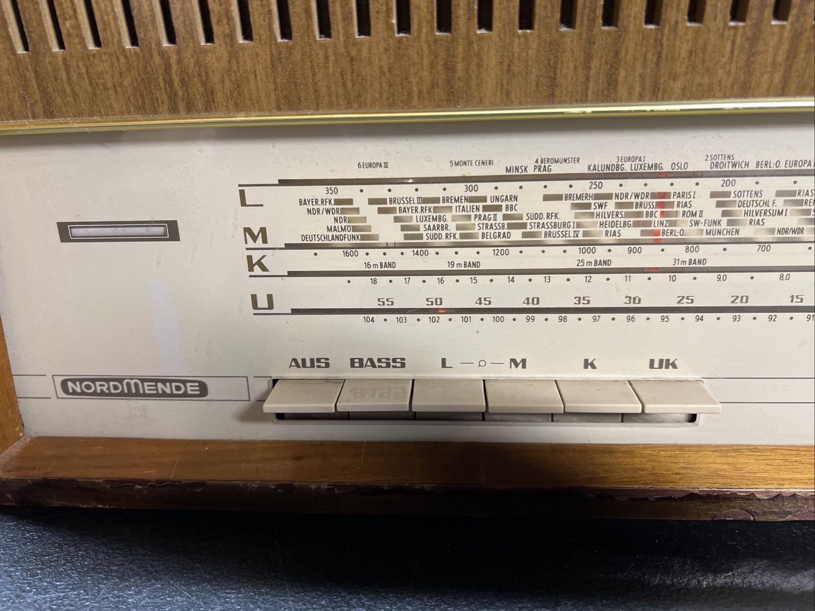 NORDMENDE RIGOLETTO RÖHRENRADIO