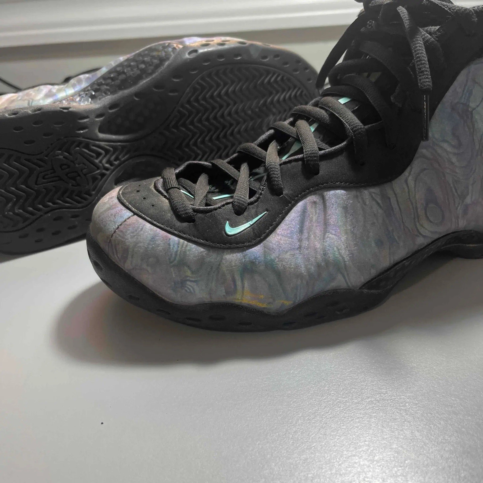 Size 11 - Nike Air Foamposite One Premium Abalone
