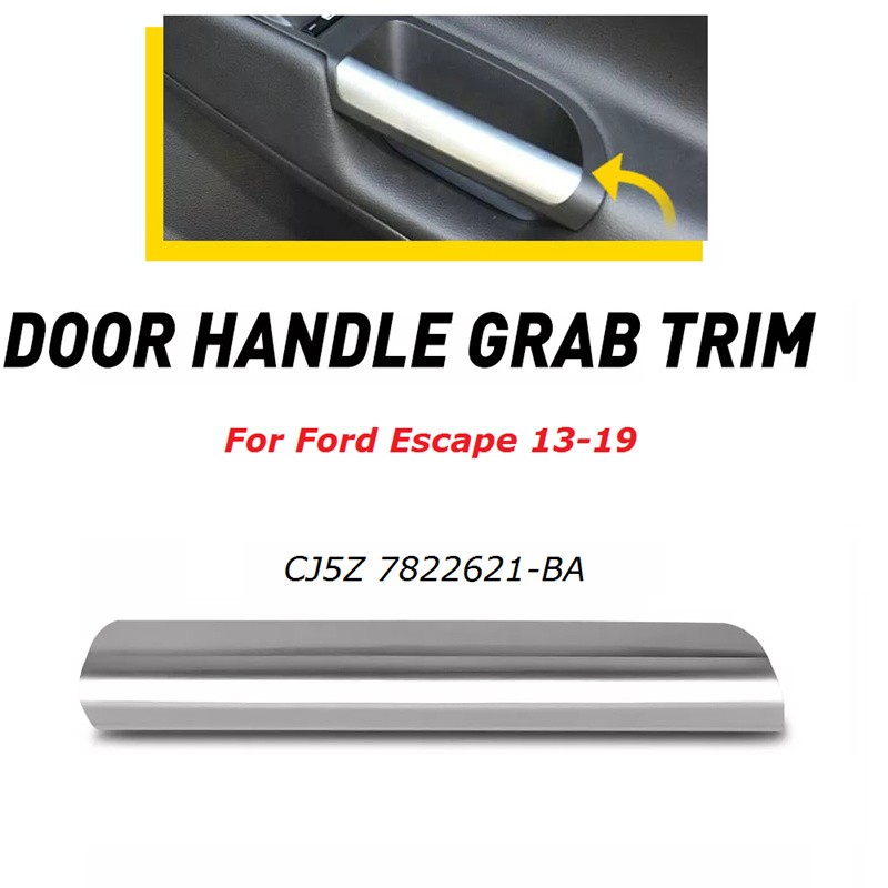 Front Driver Left Inner Door Pull Handle Grab Trim For Ford Escape 2013-2019 AB