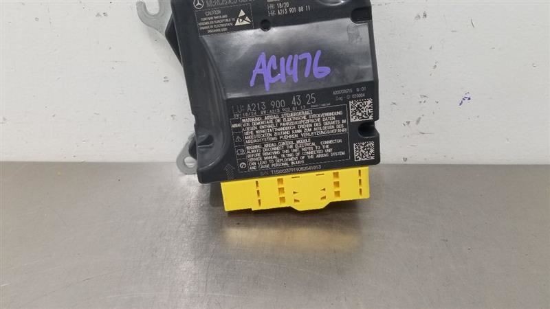 20 MERCEDES BENZ CLS450 AMG W257 SRS CONTROL MODULE 2139004325