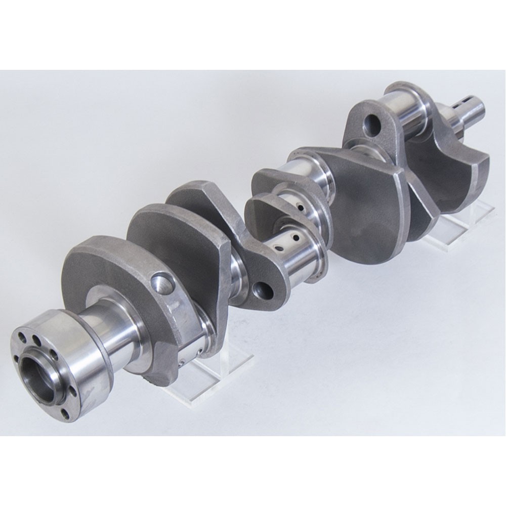 Eagle Crank 103523480; Cast 3.480 in. Stroke, 1pc Rear, 5.7 in. Rod for 350 SBC