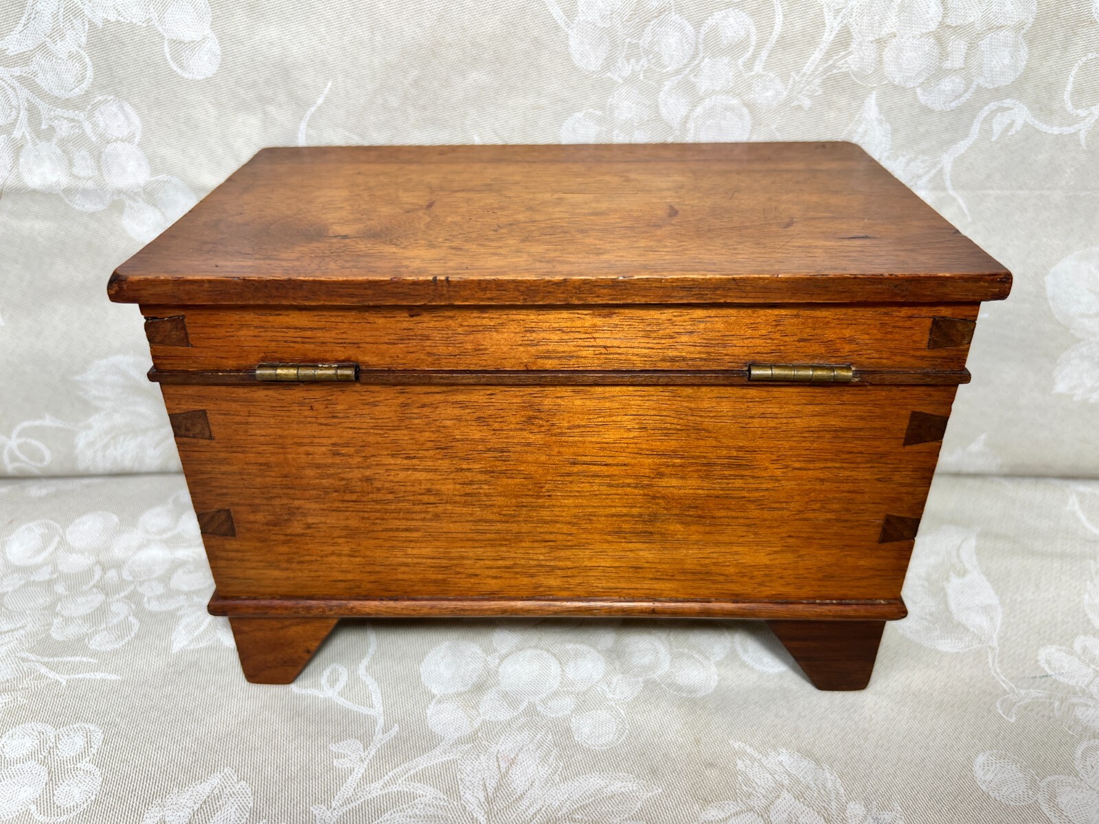 Diminutive Blanket Chest Probably made by a Cabinet Maker No Key