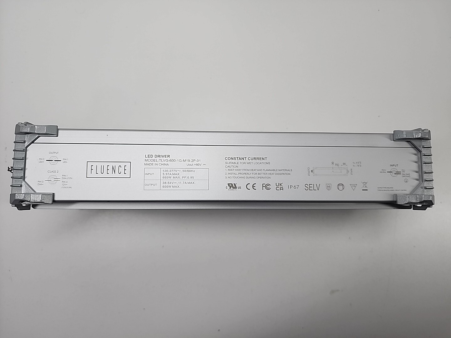 Fluence SPYDR VYPR Power Supply LED Grow Light Driver 2P 2I PSE3-1-600-54