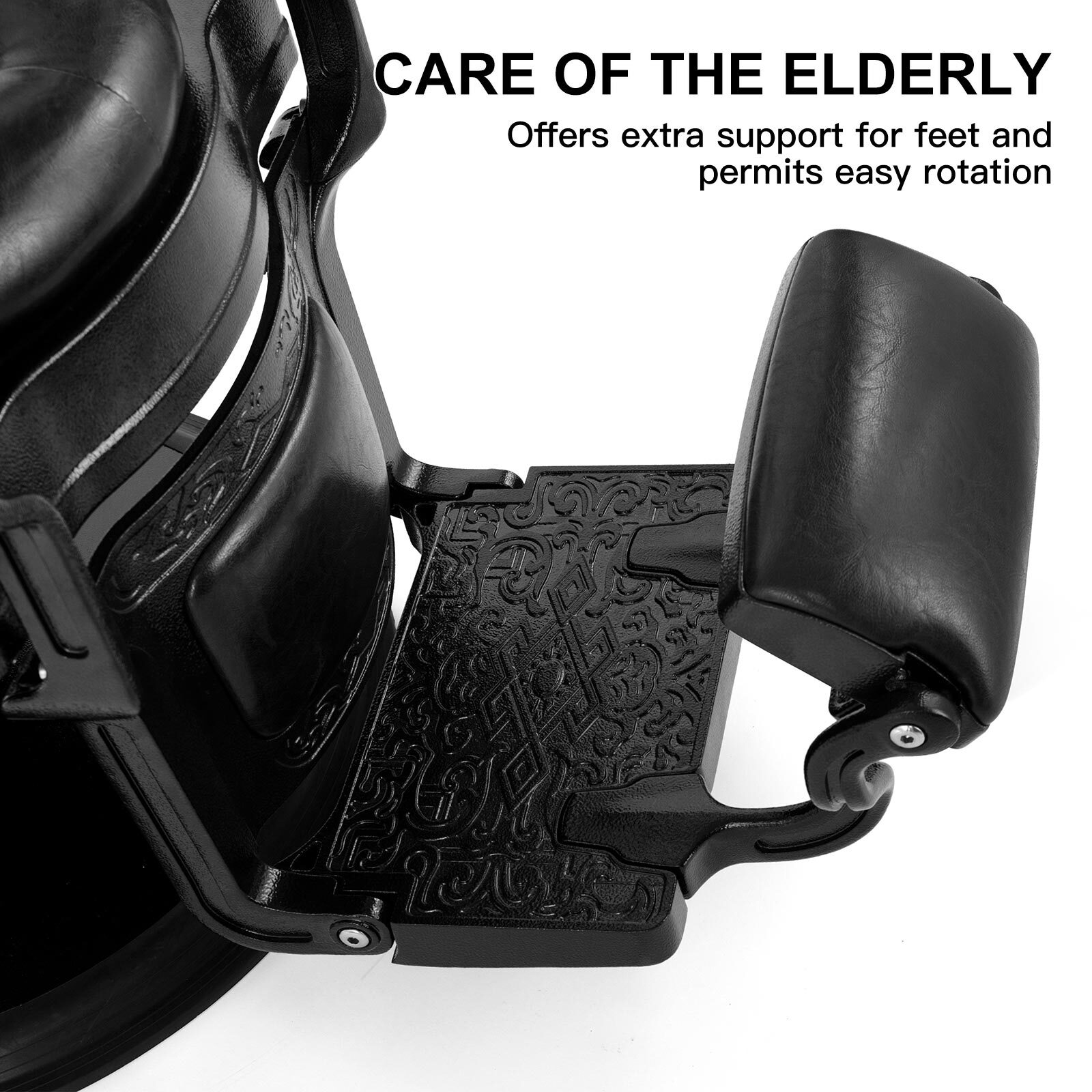 Vintage HeavyDuty Hydraulic Barber Chair All Purpose Recline Beauty SalonStyling