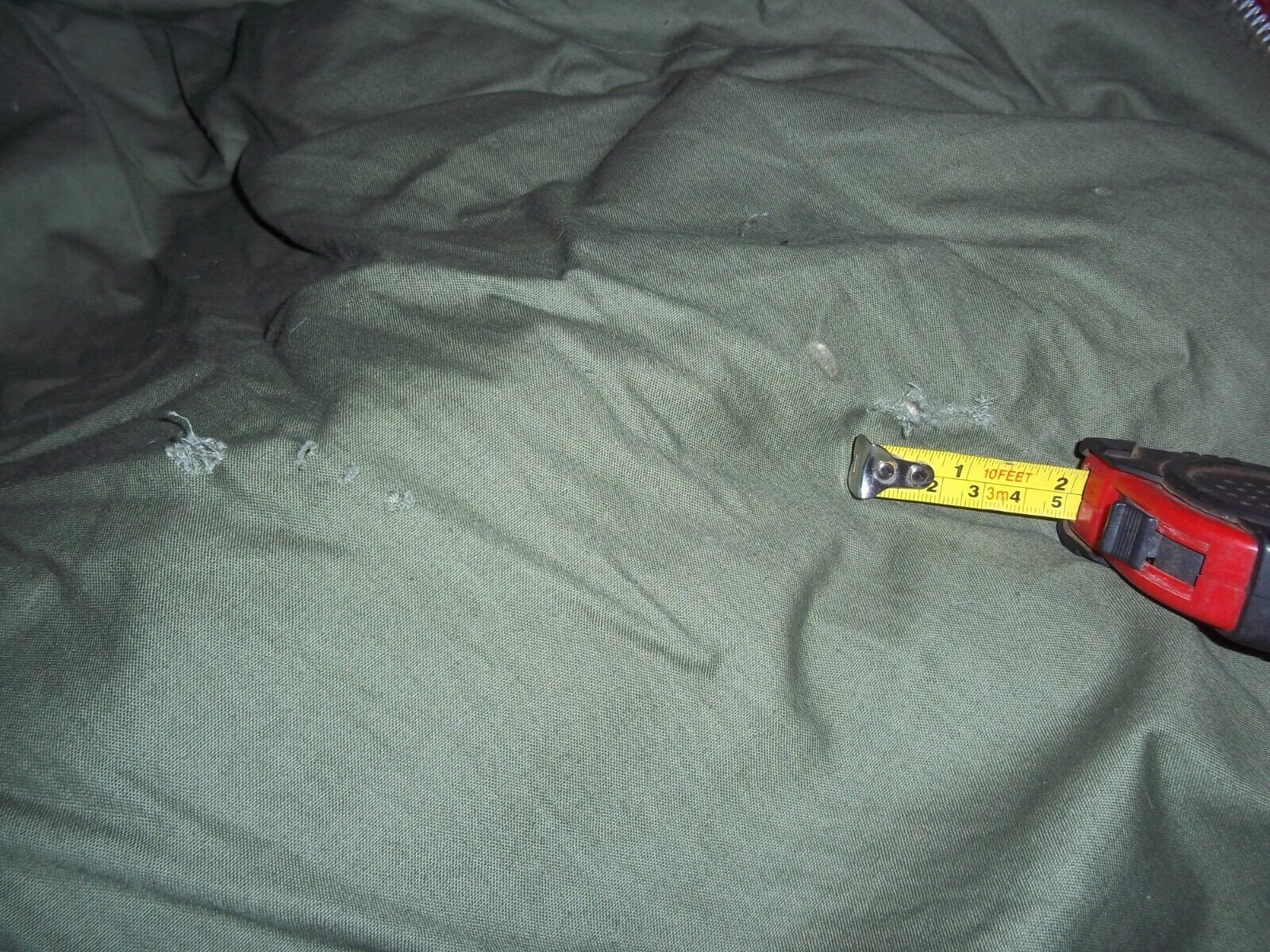 1950s Korean War US Military Casualty Sleeping Bag – Fur‑Lined – Rare Original