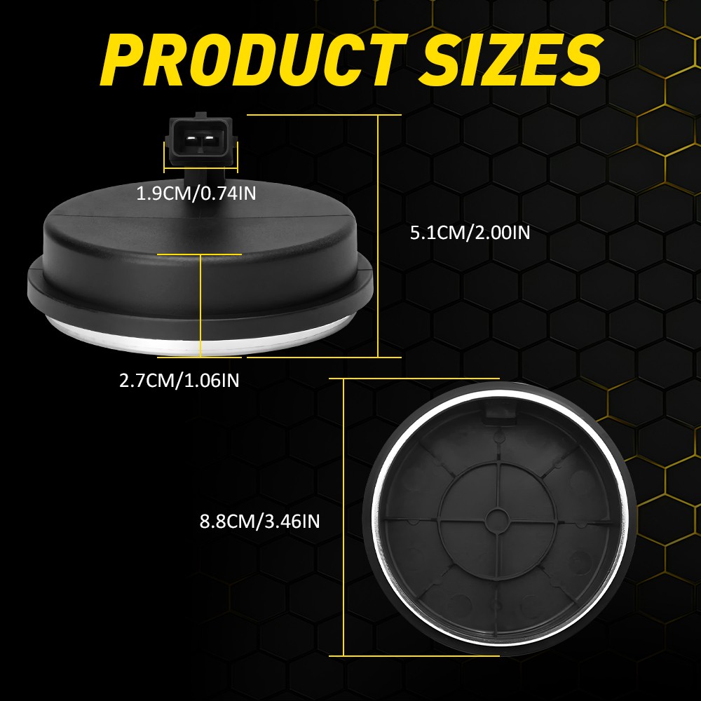 2PCS Rear Left & Right Side ABS Wheel Speed Sensor For 2011-2015 KIA SORENTO