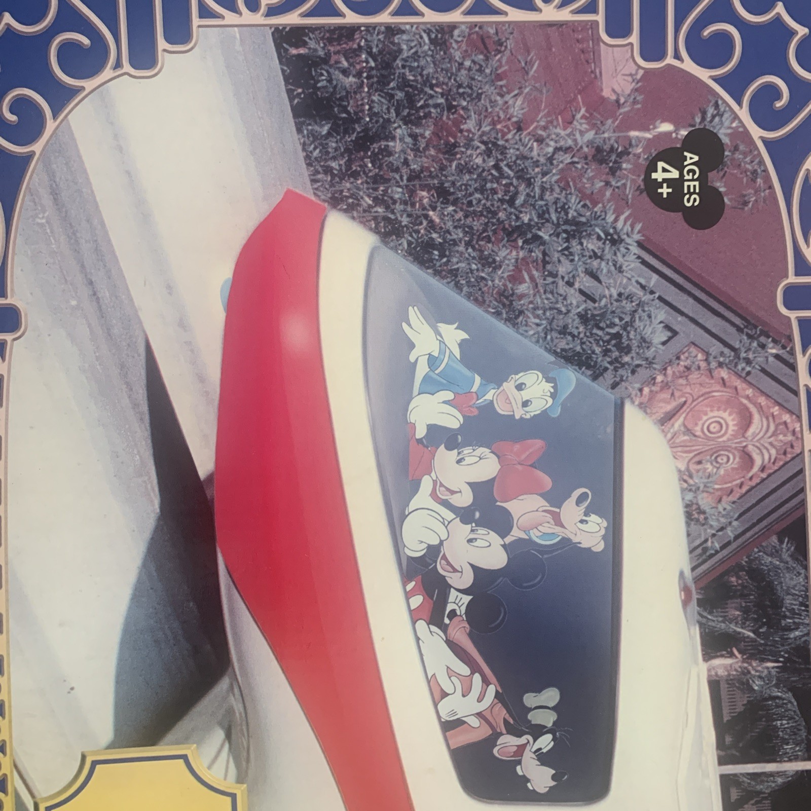 Walt Disney World Orange Line Monorail 14 FT Track Headlights & Sound Battery Op