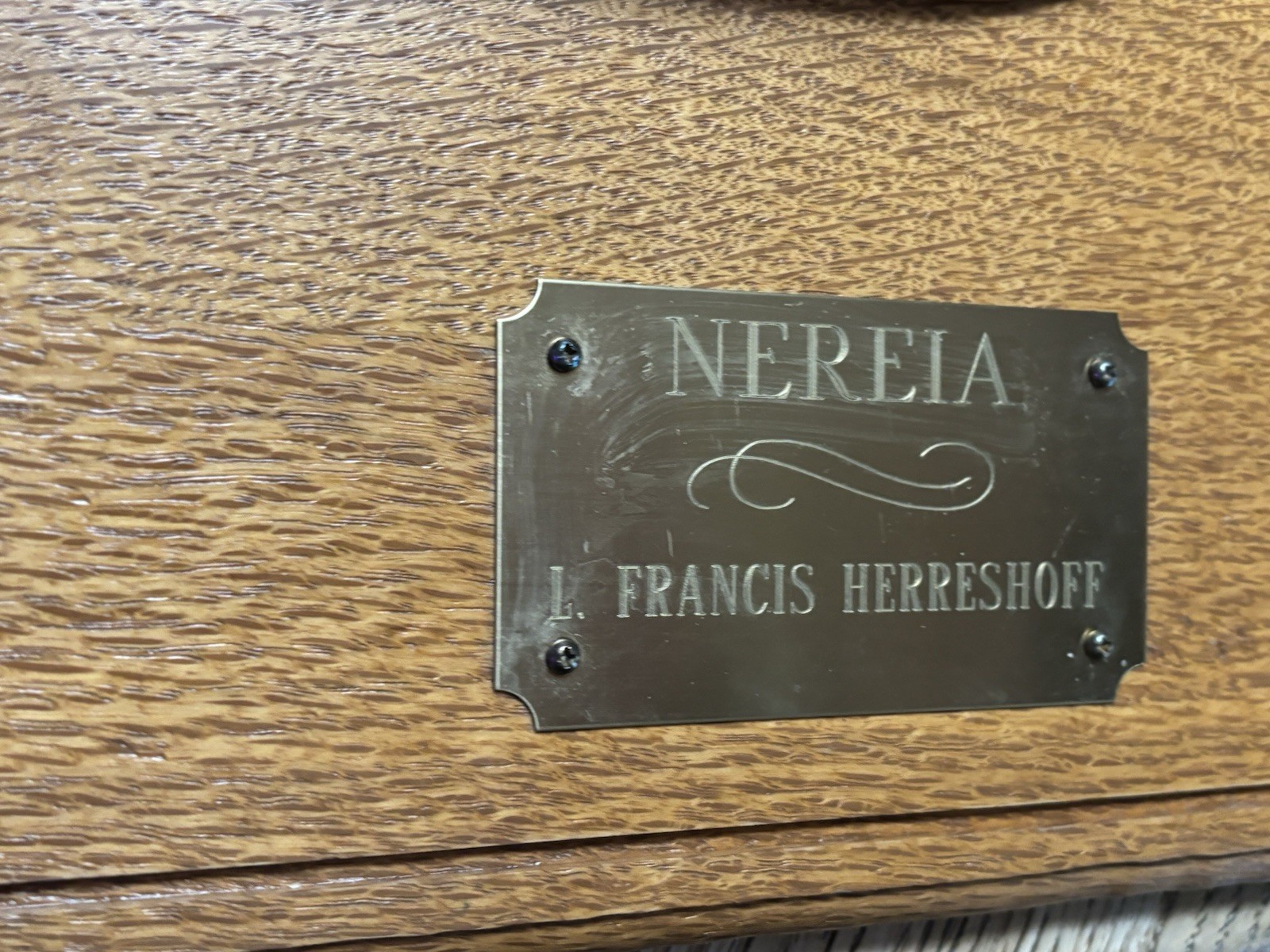 Half Hull Ship Model NEREIA L. Francis Herreshoff