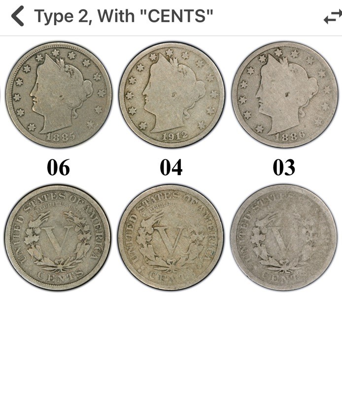 JEM’s get to know us special! Liberty “V” nickel before 1913 only 1.99 free S&H